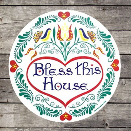 24/" Hex Sign House Blessings by Conestoga USA Made by American Workers