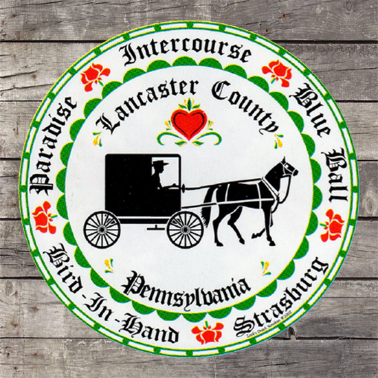 Horse and Buggy Hex Sign