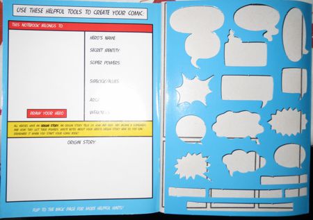 Create Your Own Comic Book Activity Pad 5" x 7"