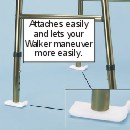 Attaches To Your Walker Easily